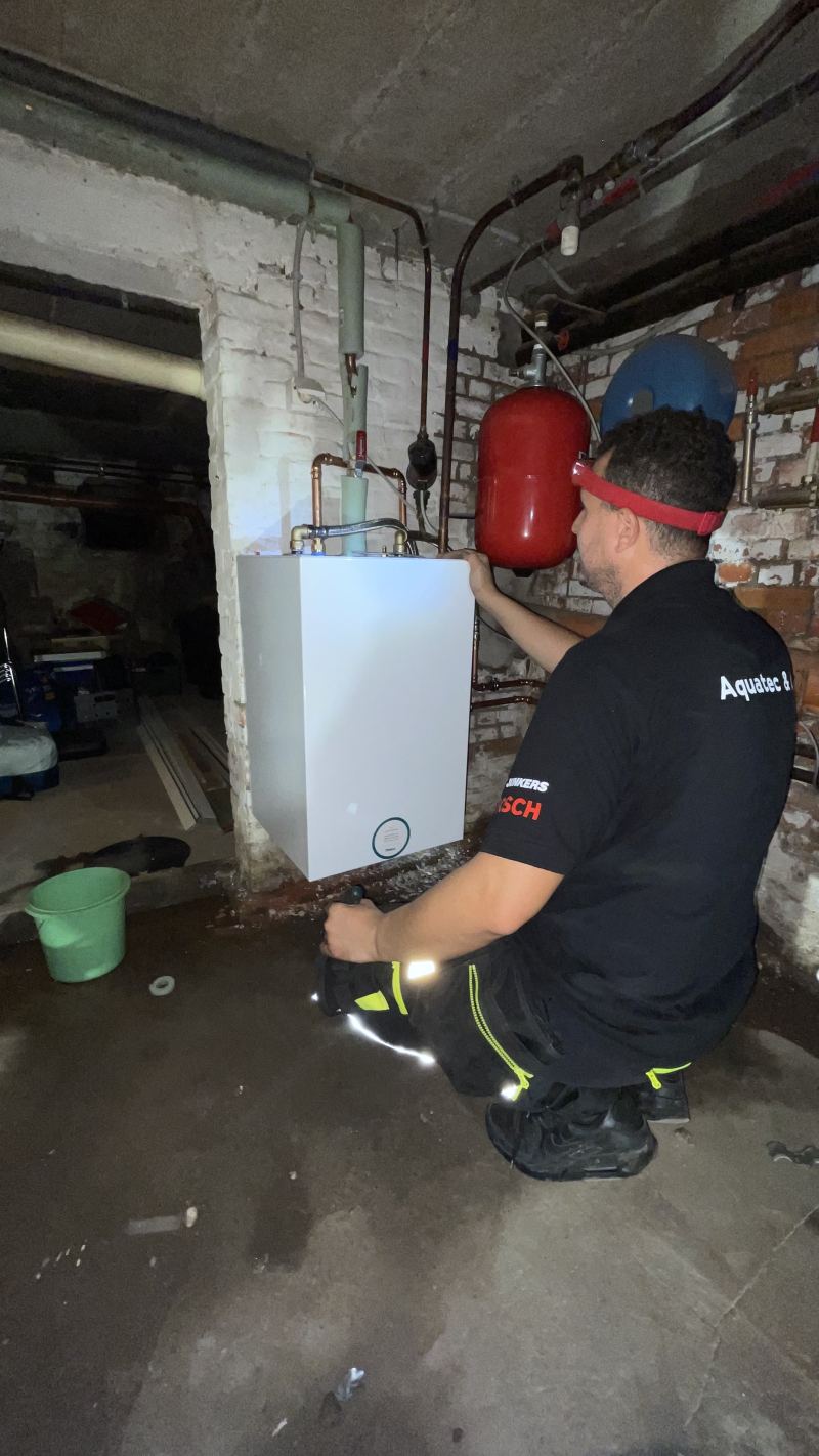 Na de werken: Vervangen van een kapotte boiler