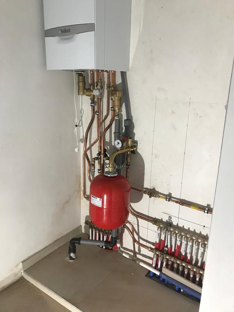 Na de werken: Efficiënte Verwarming: De Vaillant Ketel Installatie